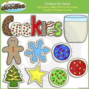 Preview of Cookies for Santa