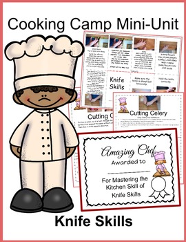 Preview of Cooking Projects for Kids: Knife Skills Mini-Lesson