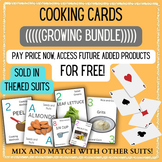 Cooking Cards Game Suits GROWING BUNDLE Culinary Arts Prostart