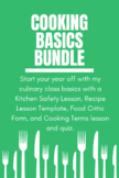 Cooking Class Basics Bundle