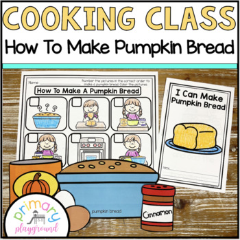 Preview of Cooking Class How To Make Pumpkin Bread