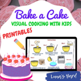 Bake a Cake - visual cooking with kids