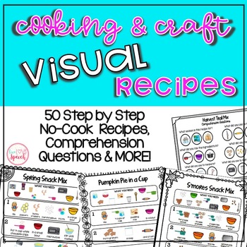 Cooking & Craft Visual Recipe Book by Kristine Lamb | TpT