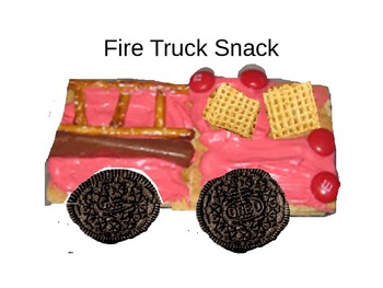 Preview of Cooking: Fire Truck Cracker Snack