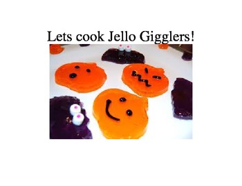 Preview of Cooking Halloween Theme- Jello Gigglers