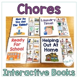 Chores Interactive & Adapted Books for Life Skills and Spe