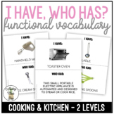 Cooking & Kitchen Vocabulary - I Have, Who Has? Game