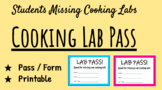 Cooking Lab Passes