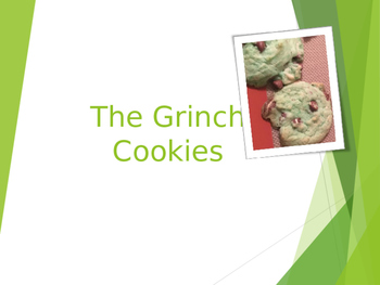 Preview of Cooking Lesson:  Grinch Cookies with Bonus Gift Labels