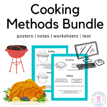 Preview of Cooking Methods Culinary Terms Bundle For FCS and ProStart