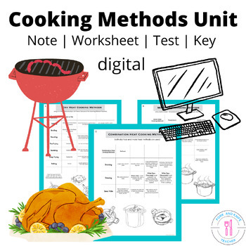 Preview of Cooking Methods Culinary Terms Digital Unit For FCS And ProStart
