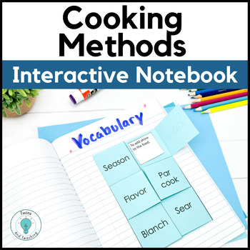 Preview of Cooking Methods Interactive Notebook - Culinary Arts and Family Consumer Science