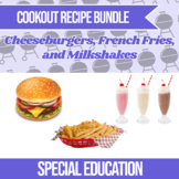 Cooking Picture Recipe Bundle - Cheeseburger, French Fries