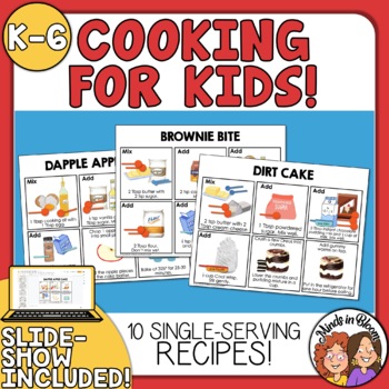 Preview of Cooking Projects for Kids - Yummy Single Serving Recipes in Pictures!
