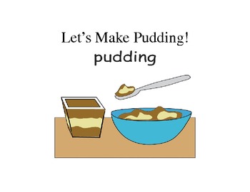 Preview of Cooking Pudding