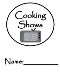 Cooking Show Theme Interactive workbook/ cookbook