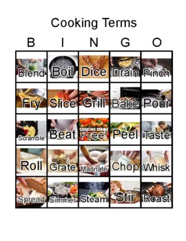 Kitchen Tool BINGO by Kristen Okano