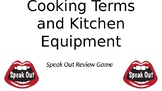 Cooking Terms and Kitchen Tools Speak Out Game