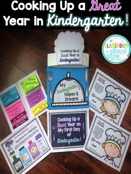 Preview of Cooking Up A Great Year in Kindergarten! {A Back to School, First Day Unit}