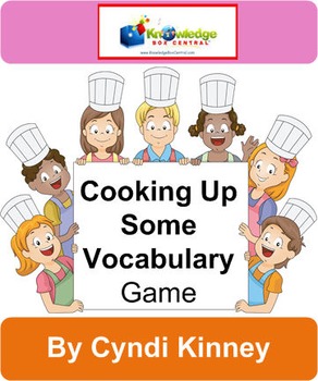 Preview of Cooking Up Some Vocabulary Game