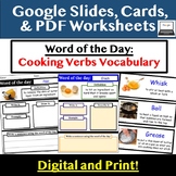 cooking verbs teaching resources teachers pay teachers