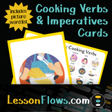 Cooking Verbs/Imperative Verbs: Picture Word Cards/Flashca