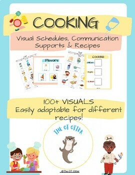 Preview of Cooking Visuals, Recipes & Communication Supports