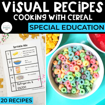 Preview of Visual Recipes with Cereal: Special Education
