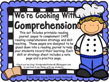 Cooking With Comprehension: Create a Comprehension Notebook