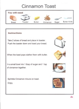Preview of Cooking With Visual Recipes