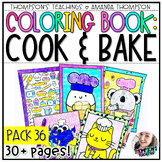 Cooking and Baking Coloring Pages | Early Finisher Activit