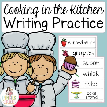 Preview of Fun in the Kitchen Writing Practice