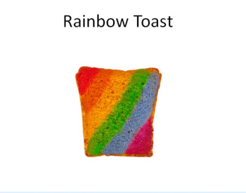 Preview of Cooking rainbow toast book