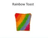 Cooking rainbow toast book