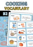 Cooking vocabulary. Guess the word game. Names of common c