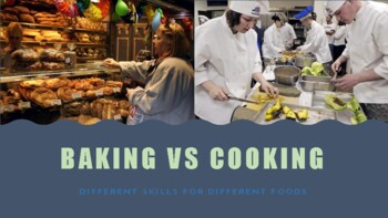 Preview of Cooking vs Baking