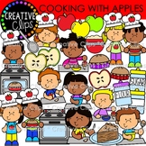 Cooking with Apples Clipart {Autumn Clipart}