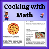 Cooking with Math- Middle School Math and Cooking Activities