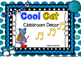 Cool Cat Classroom Decor- Sea Breeze