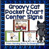 Groovy Cat Pocket Chart  Center Cards