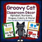 Groovy Cat Classroom Décor Resource Posters