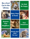 Cool Cats Library Poster