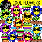 Cool Flower Clipart {Spring Clipart}