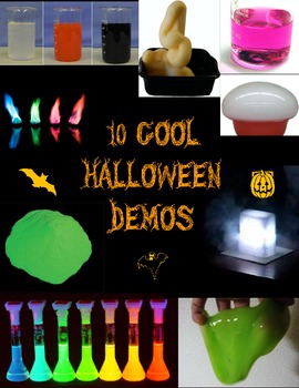 Preview of Cool Halloween Science - 10 Demos to wow your Students!