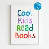 Cool Kids Read Books Reading Corner Reading Comprehension 