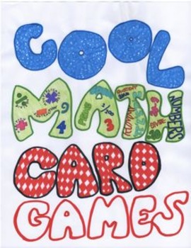 Preview of Free Downloads- Cool Math Card Games!!