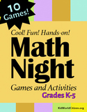 Cool Math Night Games and Activities ~ K-5 School Wide Event