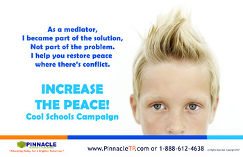 Preview of Cool Schools Campaign Poster (Mediator 8 x 11)