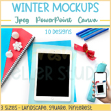 Cool WINTER Mockups for Teacherpreneurs | Thumbnails Pinte