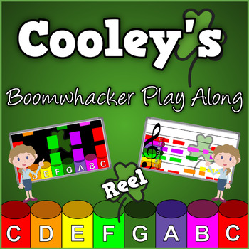 Preview of Cooley's [Irish Reel] -  Boomwhacker Play Along Videos & Sheet Music